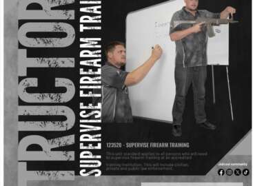 Unit standard 123520 is for persons who will need to supervise firearm training at an accredited training institution. This will include civilian, private and public law enforcement.